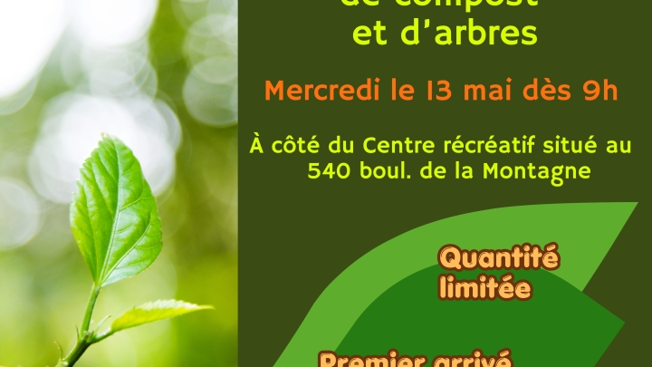DISTRIBUTION ARBRES - COMPOST