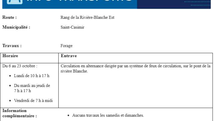 INFOS-TRANSPORTS