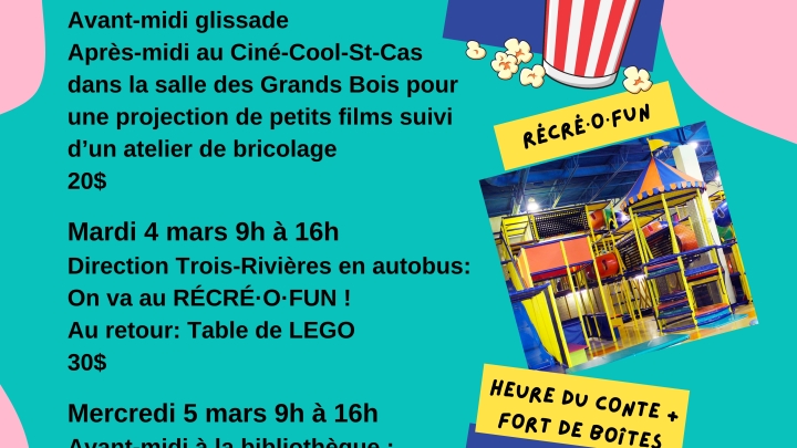 CAMP DE LA RELÂCHE 2025