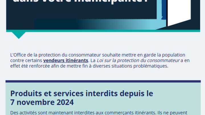 Vendeur itinérant