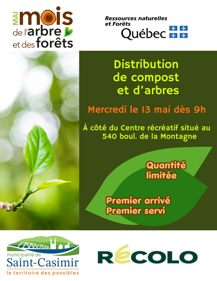 DISTRIBUTION ARBRES - COMPOST